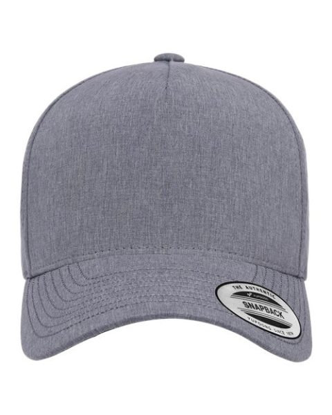 5-Panel Snapback with Perforated Cap