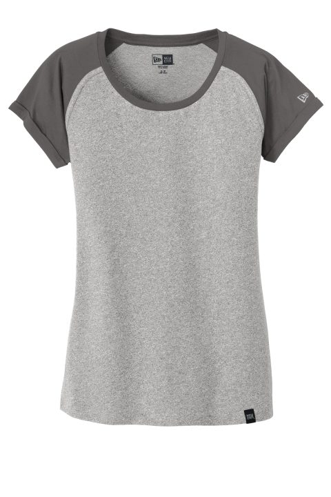New Era Women's Heritage Blend Varsity Tee. LNEA107