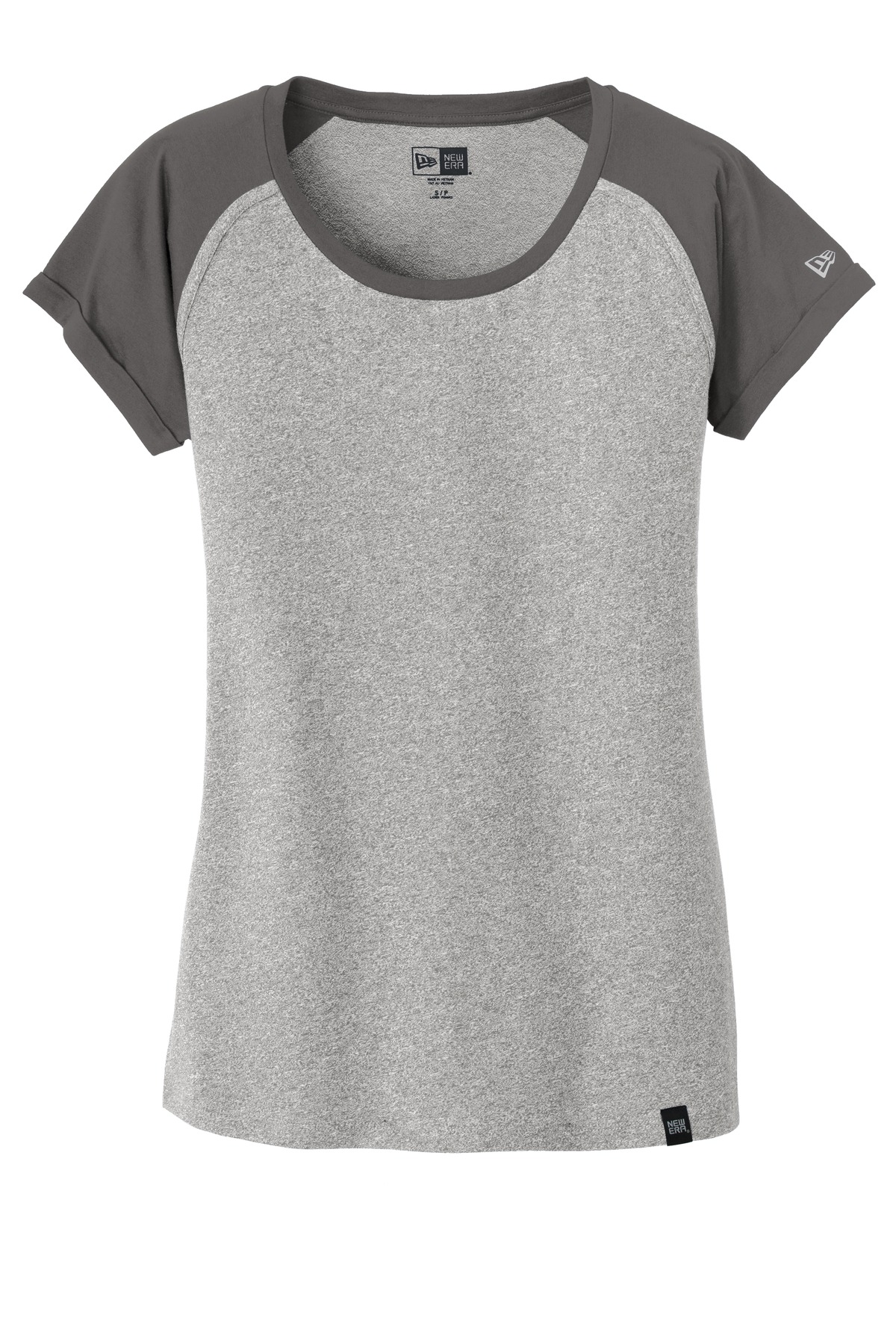 New Era Women's Heritage Blend Varsity Tee. LNEA107