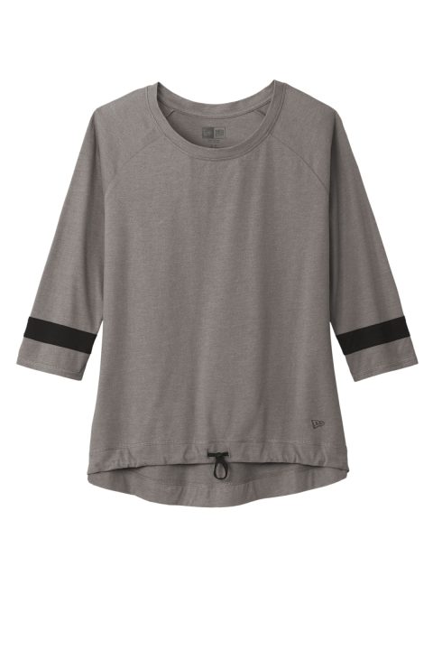 New Era Women's Tri-Blend 3/4-Sleeve Tee LNEA136