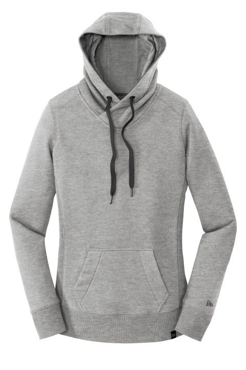 New Era Women's French Terry Pullover Hoodie. LNEA500