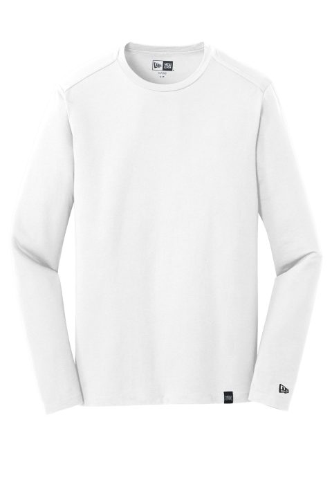 New Era Heritage Blend Long Sleeve Crew Tee. NEA102
