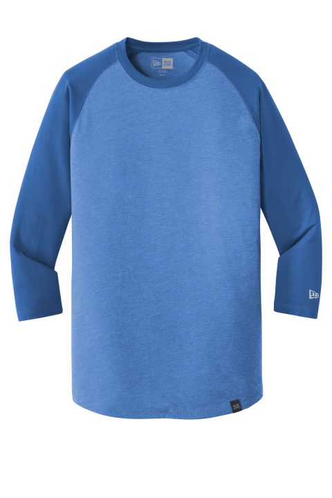 New Era Heritage Blend 3/4-Sleeve Baseball Raglan Tee. NEA104