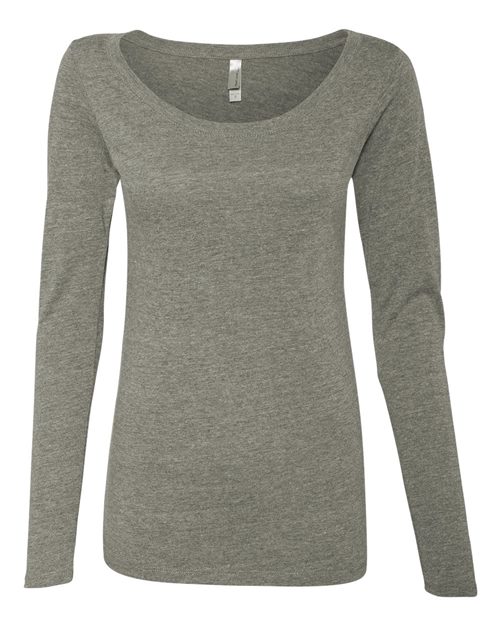 Women’s Triblend Scoop Neck Long Sleeve T-Shirt