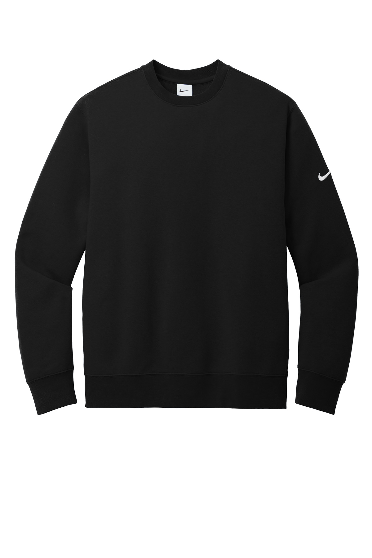 Nike Club Fleece Sleeve Swoosh Crew NKFD9863