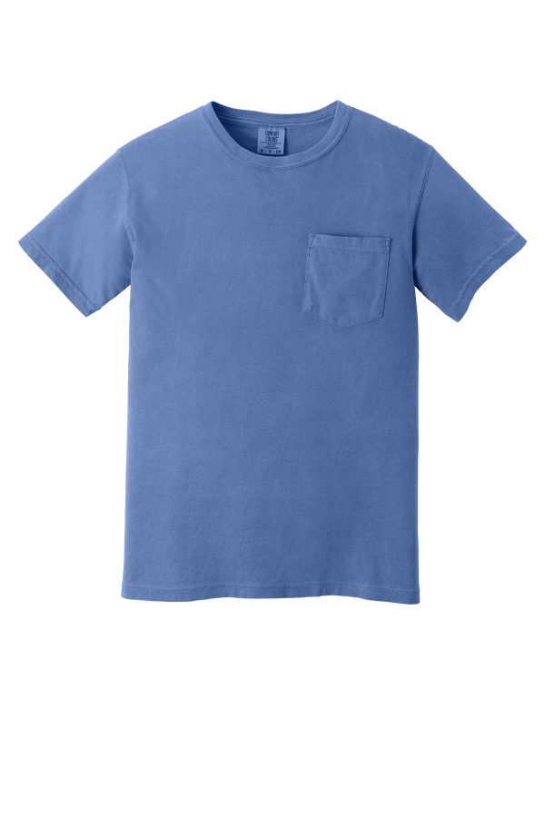 COMFORT COLORS Heavyweight Ring Spun Pocket Tee. 6030