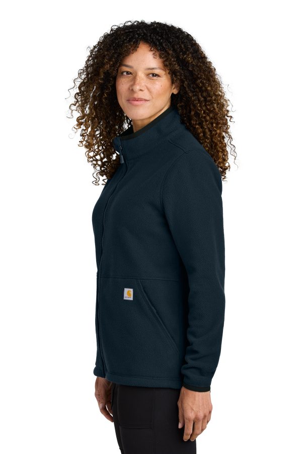 Carhartt Women's Textured Full-Zip Fleece Jacket CT106419