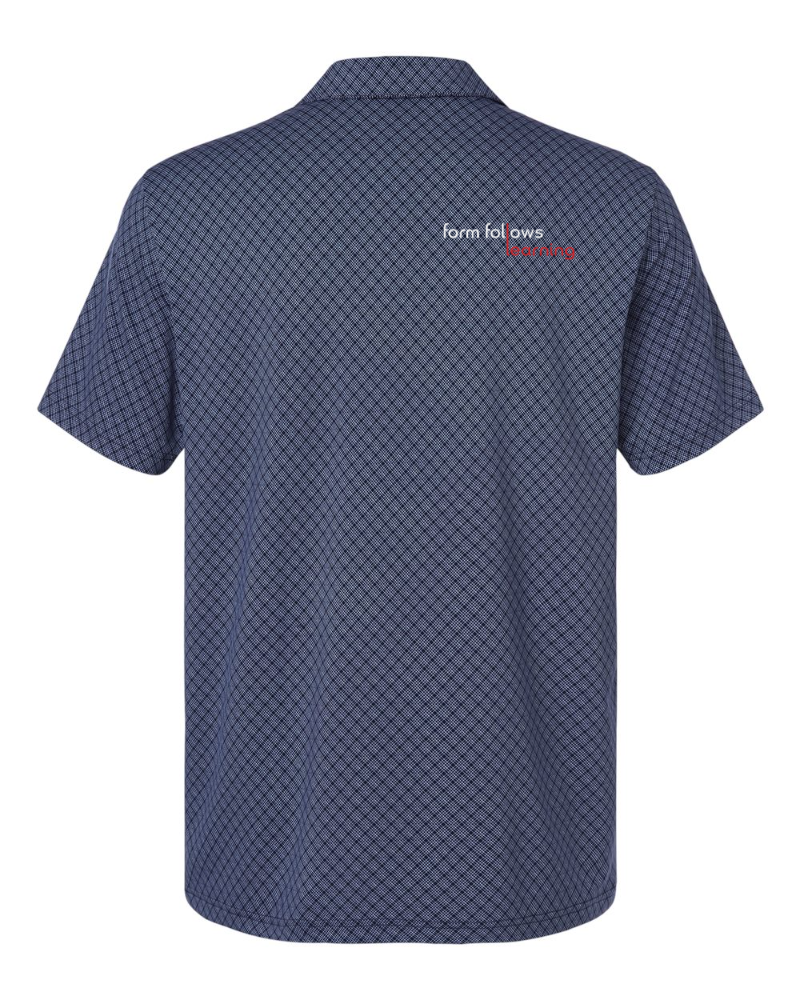 Adidas - Men's 4-Way Stretch Printed Polo - A716 - Image 2