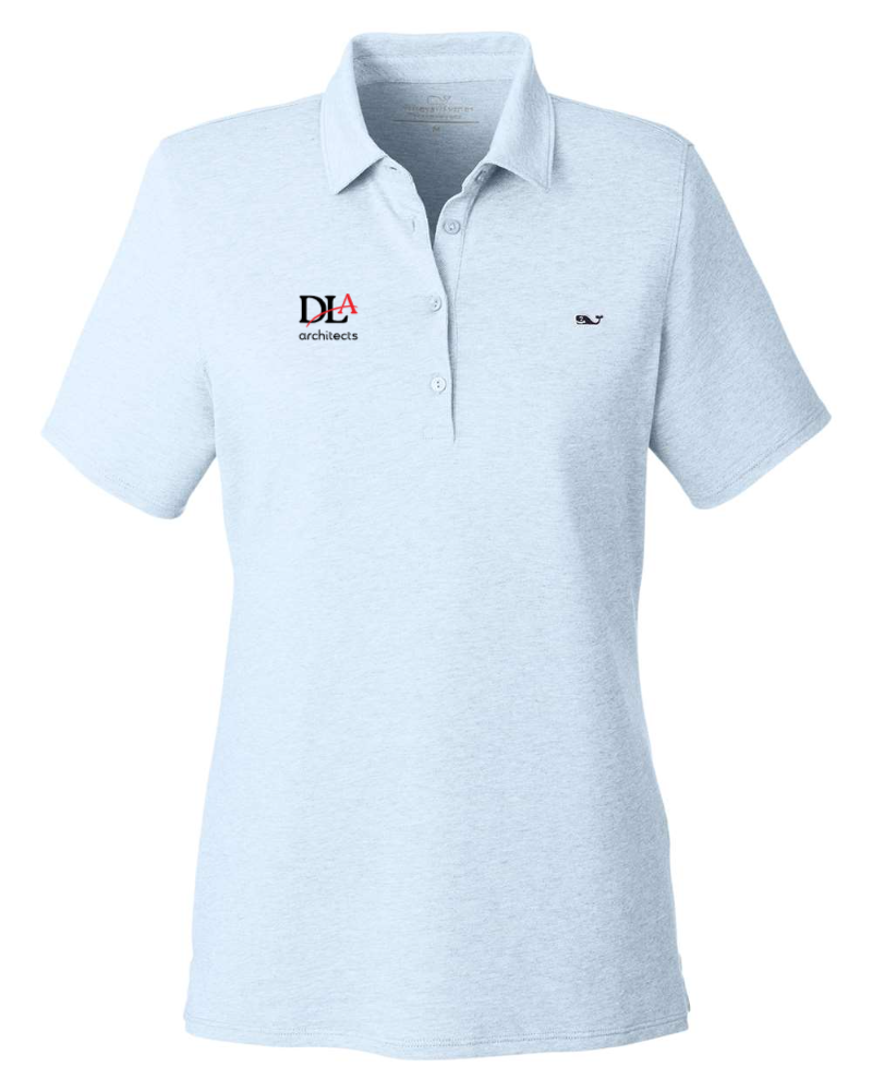 vineyard vines - Women's Edgartown Pique Polo - G001189 - Image 2